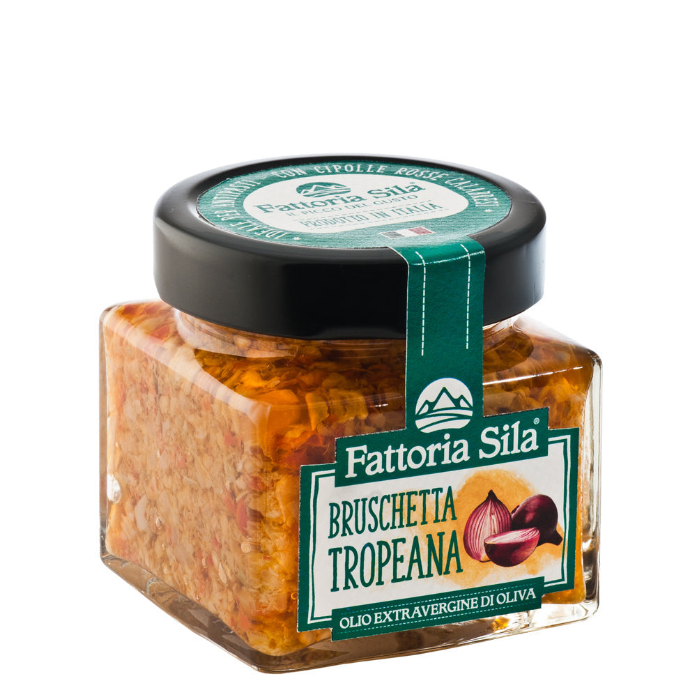 Bruschetta Tropeana Lavorazione Artigianale con Olio Extravergine d&
