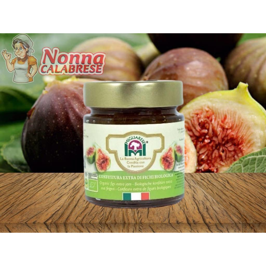 Confettura Biologica extra di Fichi Maturati al sole 300g - Nonna Calabrese.it