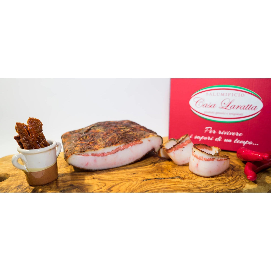 Guanciale Artigianale senza conservanti di Papanice (kr) 350/400gr. - Nonna Calabrese.it