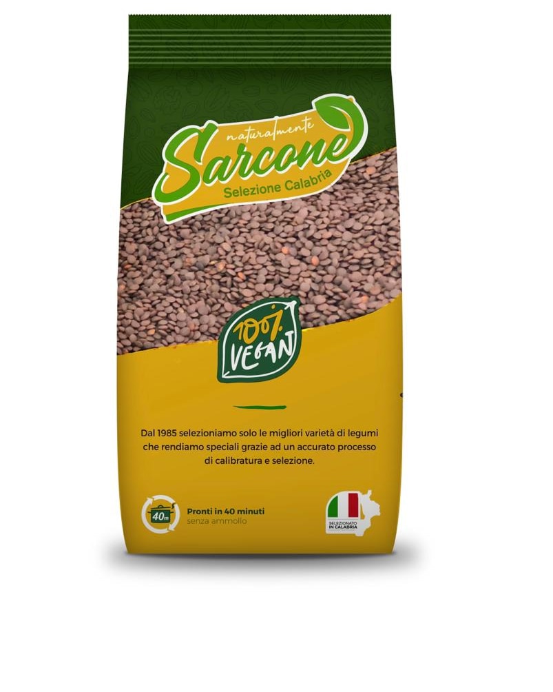 Lenticchie rosse Italia KM0 Legumi gr500 - Legumi Calabresi