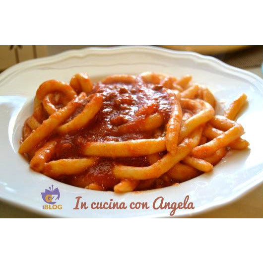 Maccheroncini Tricolore Calabresi Pasta Artigianale Nonna Calabrese di Grano Duro Italiano 500gr - Nonna Calabrese.it
